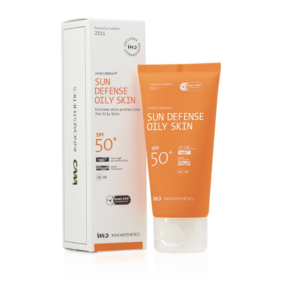 SUN DEFENSE OILY SKIN UVP 50 Sunscreen for oily skin