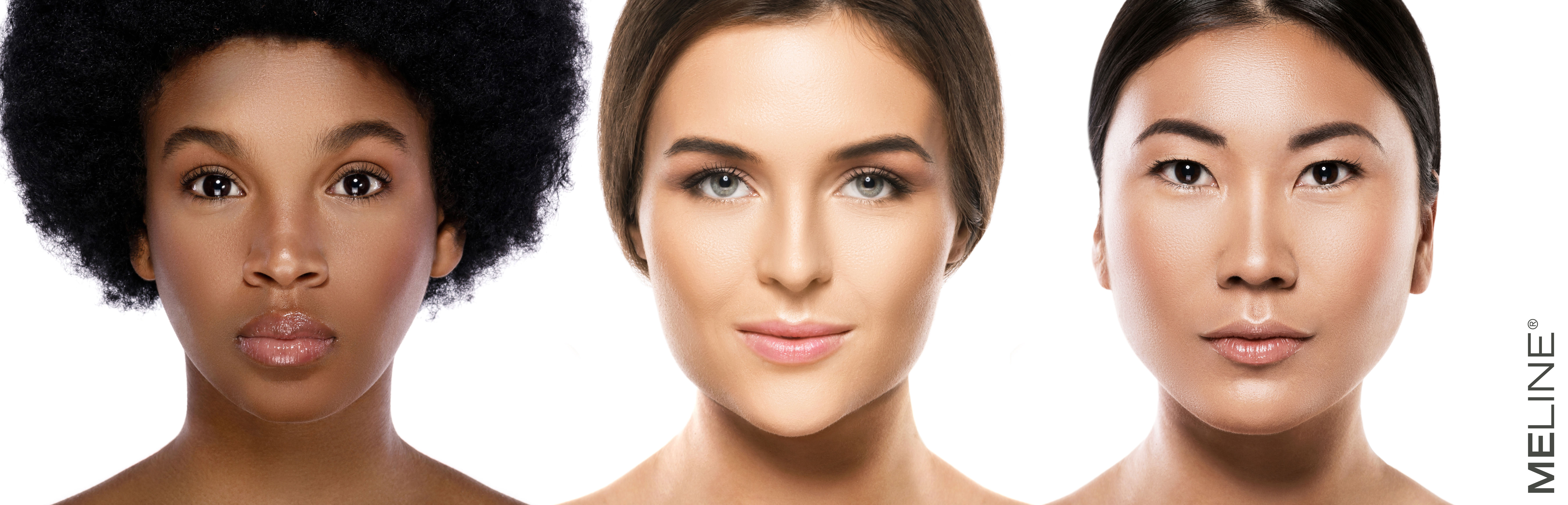 different types of white skin tone