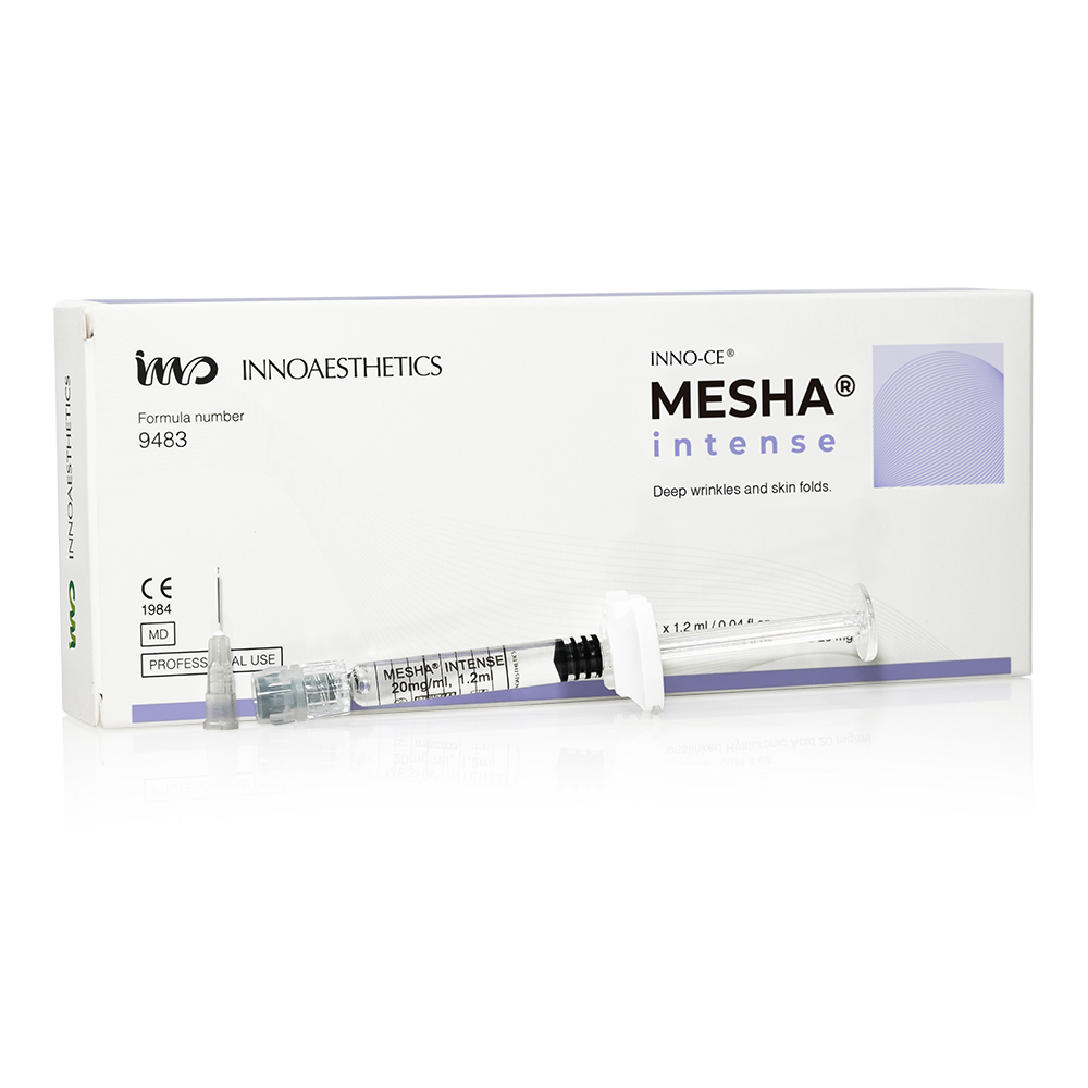 CE Mesha Essence_Blanco HA filler for deep wrinkles and skin folds.