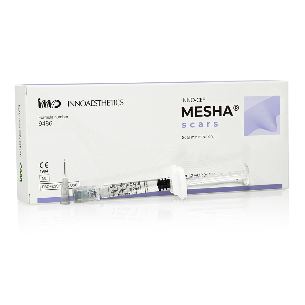 CE Mesha Essence_Blanco HA filler for scar minimization.