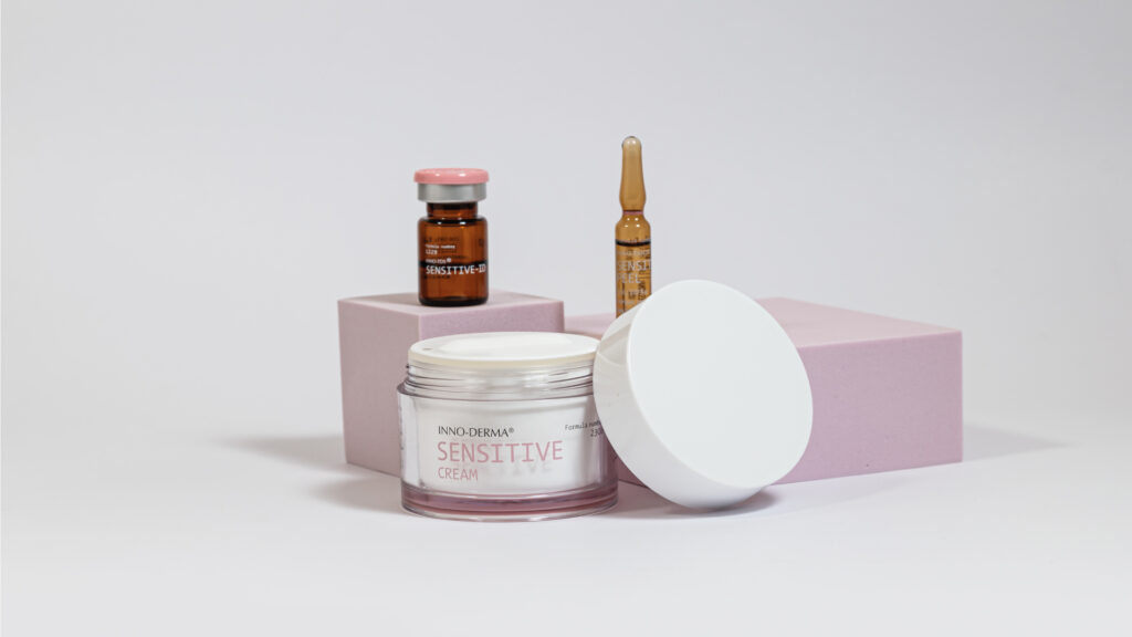 Sensitive skin treatment by Innoaesthetics