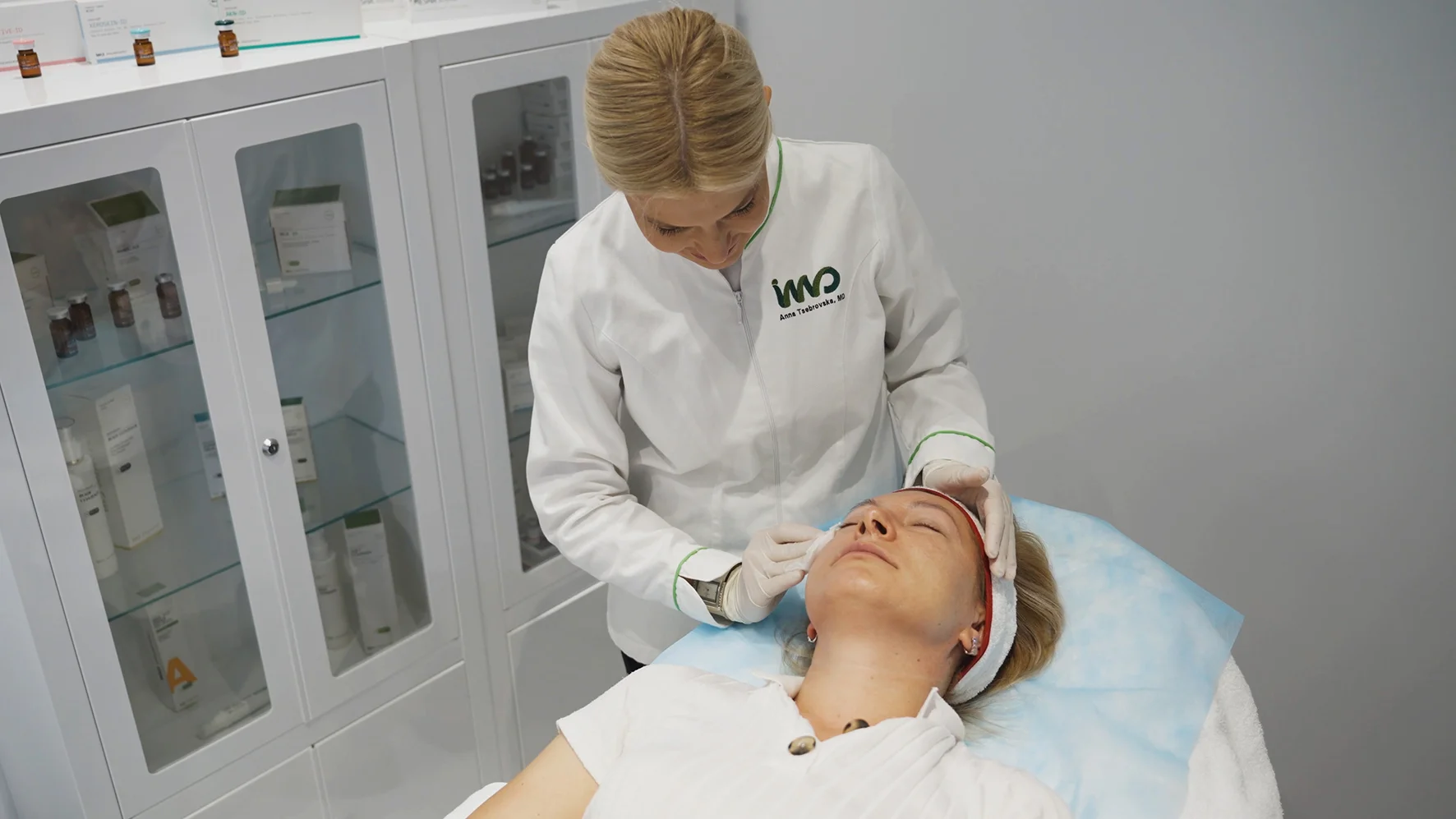 Skin disinfection